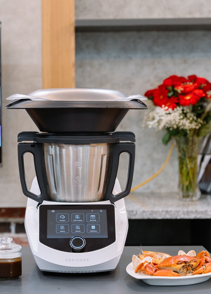 Robot Đầu Bếp Topchef Thiết Kế Thông Minh Màn Hình Cảm Ứng 7 Inch Hàng Cao Cấp ( Tặng Kèm Quà Khi Mua Sản Phẩm )