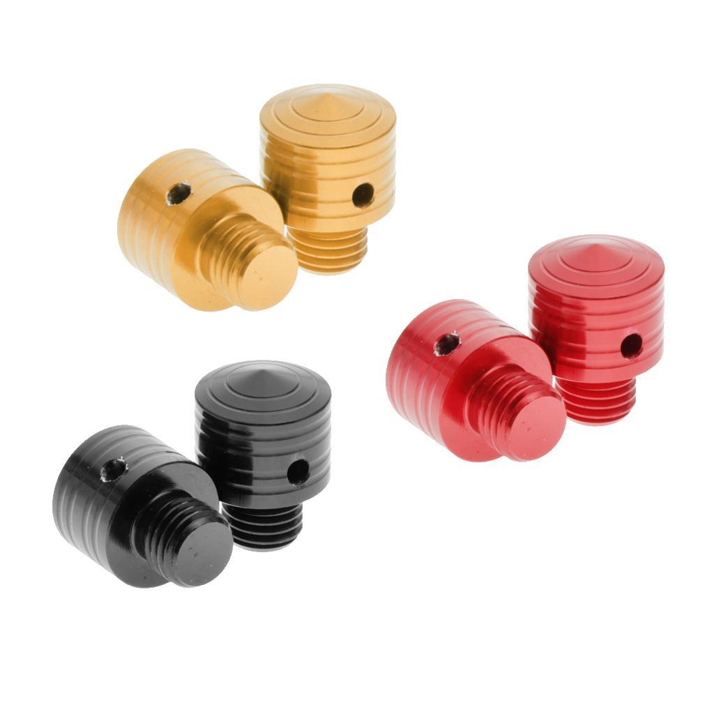 2x Motorcycle ATV Mirror Adapter for 125 150 155 2015-18 Black