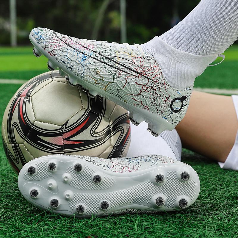 LLLSYLOVE giày thể thao bóng đá nam siêu nhẹ lưới trẻ em giày bóng đá chất lượng cao đào tạo chuyên nghiệp sân bóng đá giày