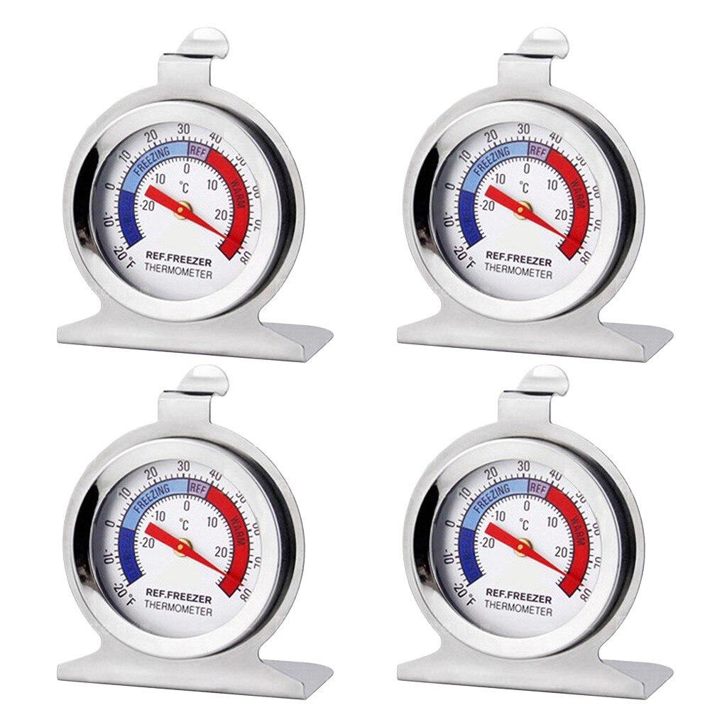 Classic Dial Fridge Freezer Thermometer Food Meat Temperature Gauge RefrigeratorKitchen Cooker BBQ Cooking Tools Baking Supplies