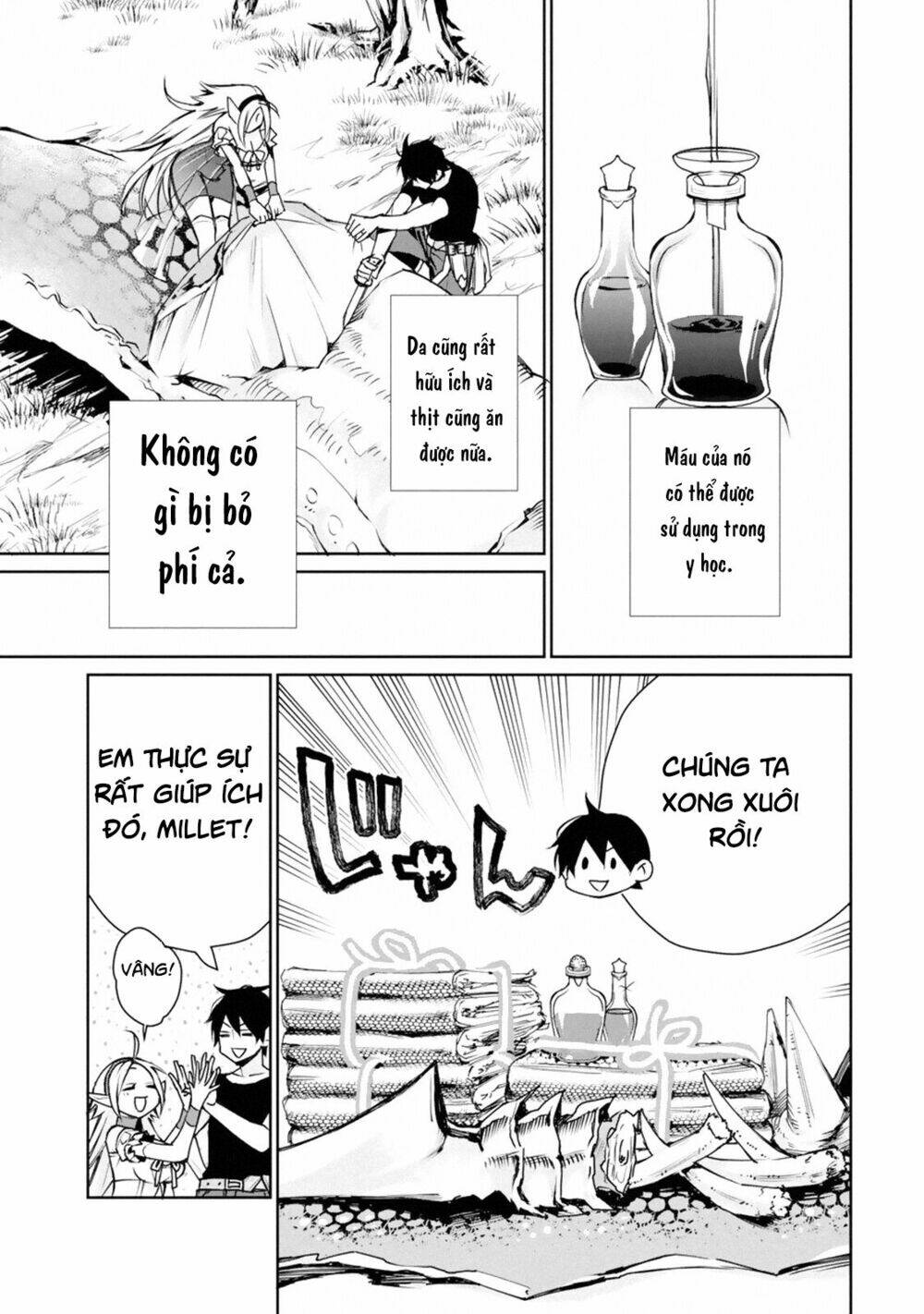 tôi đã từng là một pháp sư bá đạo cho đến khi ăn phải mũi tên vào đầu gối và trở thành một người bảo chapter 1.3 13