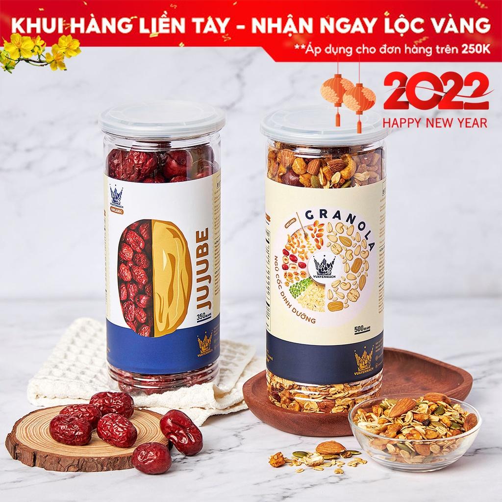 Ngũ cốc dinh dưỡng 500gr + Táo Đỏ Thượng Hạng 350gr