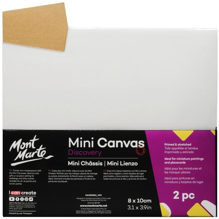 Vải Canvas Vẽ Mont Marte CAXX0810 (2 Tấm)