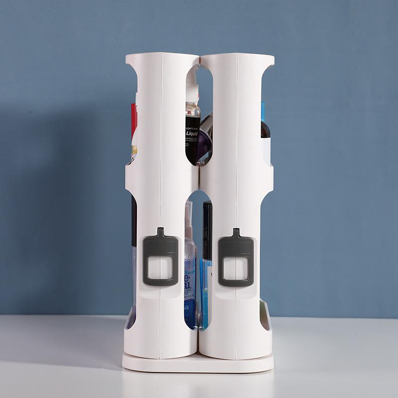 Đựng Gia Vị Nhà Bếp Có Giá Để Đồ Đa Năng Xiên Quay Thực Phẩm Gia Vị Tủ Tủ Nhà Tổ Chức Kệ Trượt Phụ Kiện Nhà Bếp