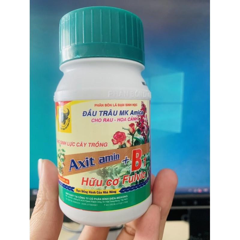 Phân bón lá đạm sinh học đầu trâu MK Amica bổ sung vitamin B1