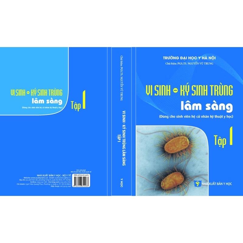 Sách - Vi sinh ký sinh trùng lâm sàng tập 1