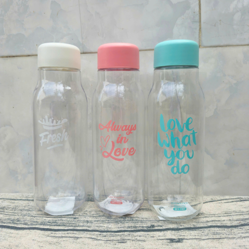 Bộ 3 Bình Nước LocknLock HAP654 Chịu Nhiệt -20 Độ Đến 60 Độ, Chất Liệu Nhựa BPA Free- 500ml