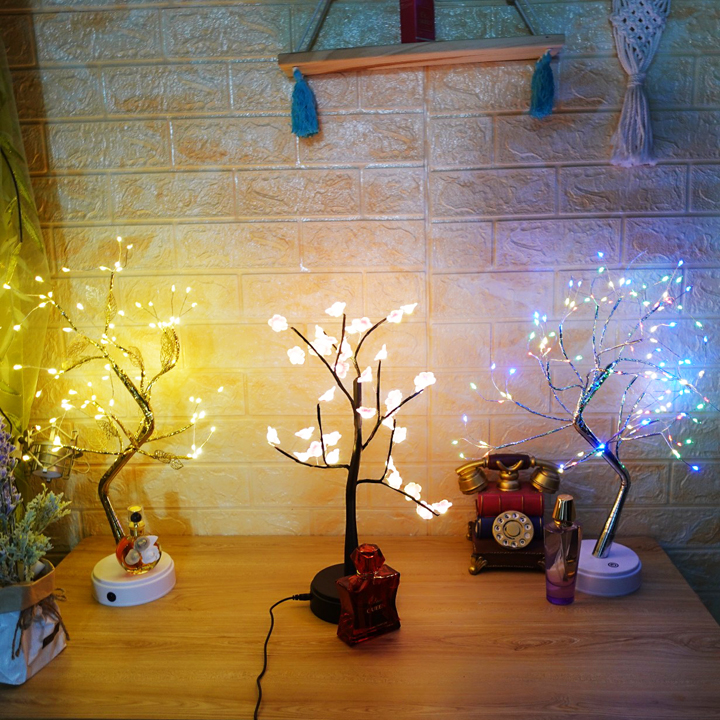 Cây Đèn led trang trí Tết Giáng Sinh - DN012