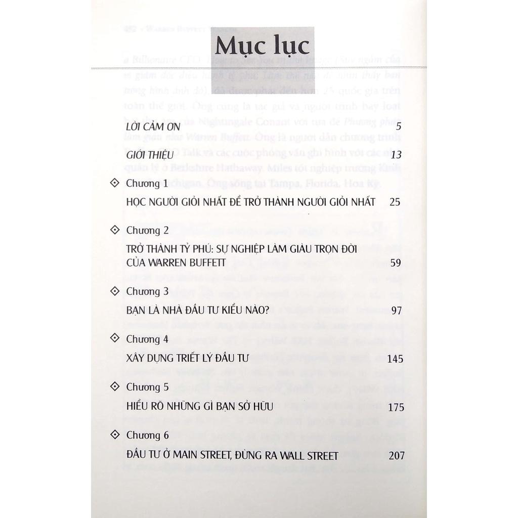 Bí Quyết Warrent Buffet - Bản Quyền
