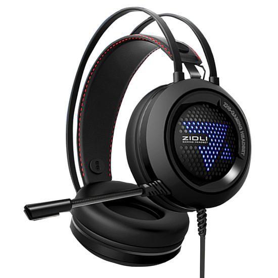Tai nghe chơi game Zidli ZH6 có mic, led 7màu - Jack 3.5mm