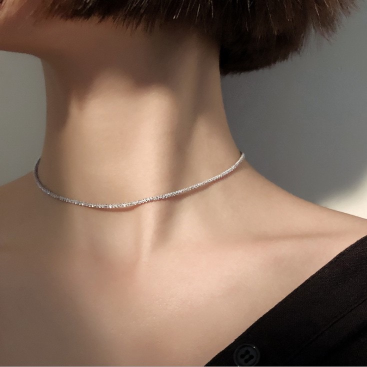 Vòng cổ chocker đơn giản - vòng tay kiểu hàn quốc