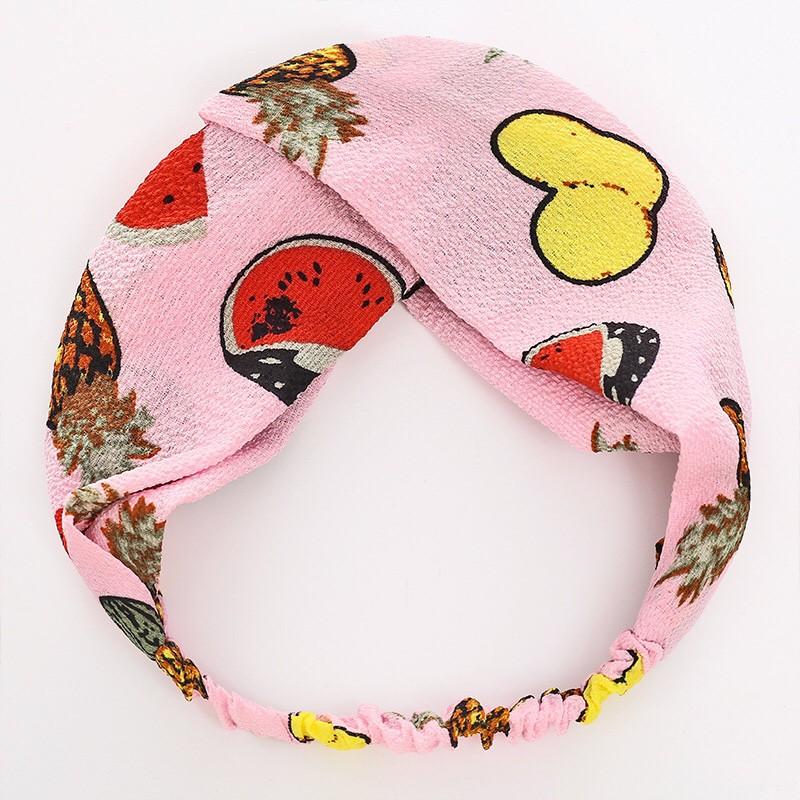 Băng đô nữ turban hoa quả xinh xắn đáng yêu