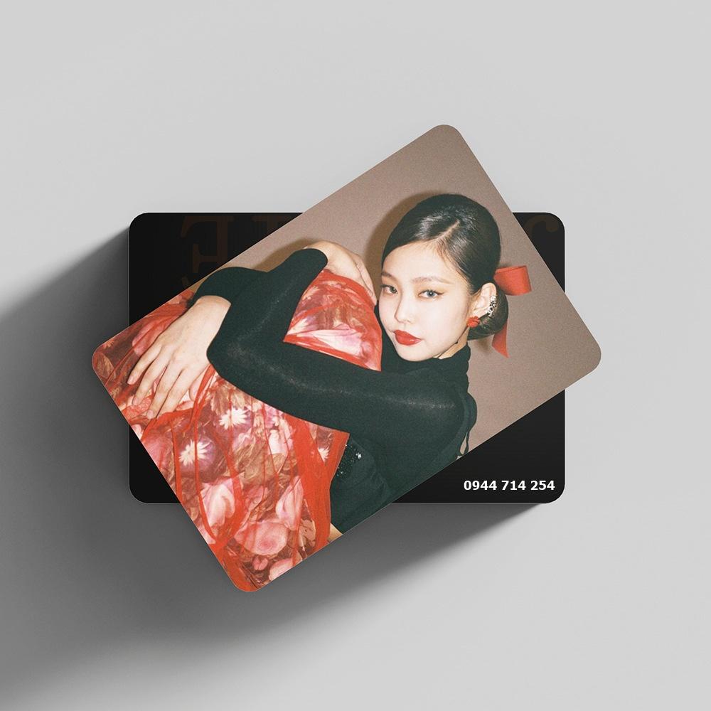 Trọn bộ 55 Card Jennie Blackpink Lomo Jennie Solo 2022