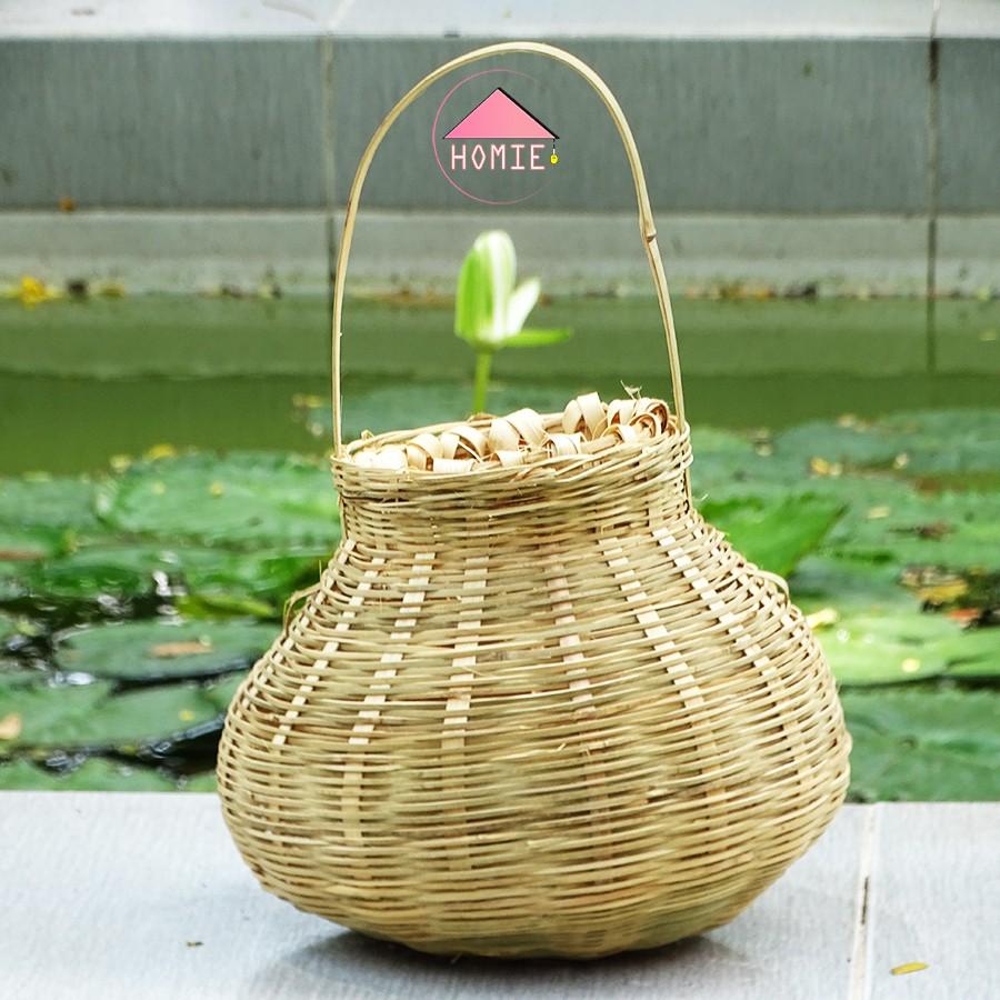 Giỏ cá cô Tâm trang trí độc đáo