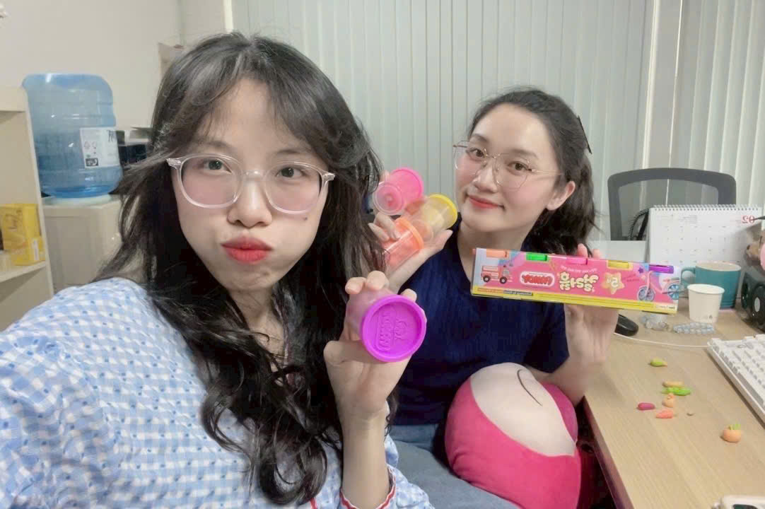 Bộ đồ chơi bột nặn màu sắc Pandy loại 5 màu thương hiệu Hàn Quốc