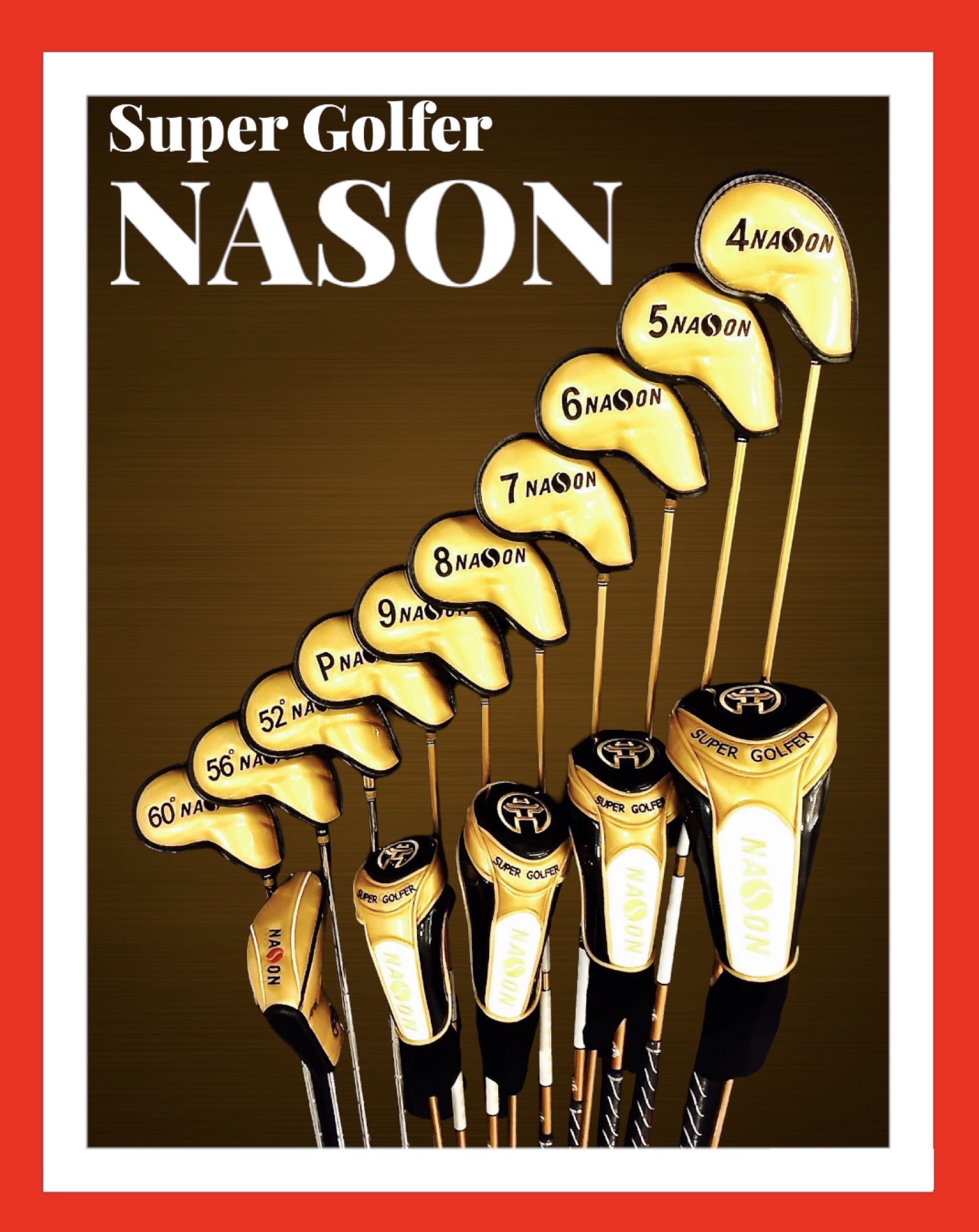 Bộ Gậy Sắt Iron (4,5,6,7,8,9,P) | Nason Golf