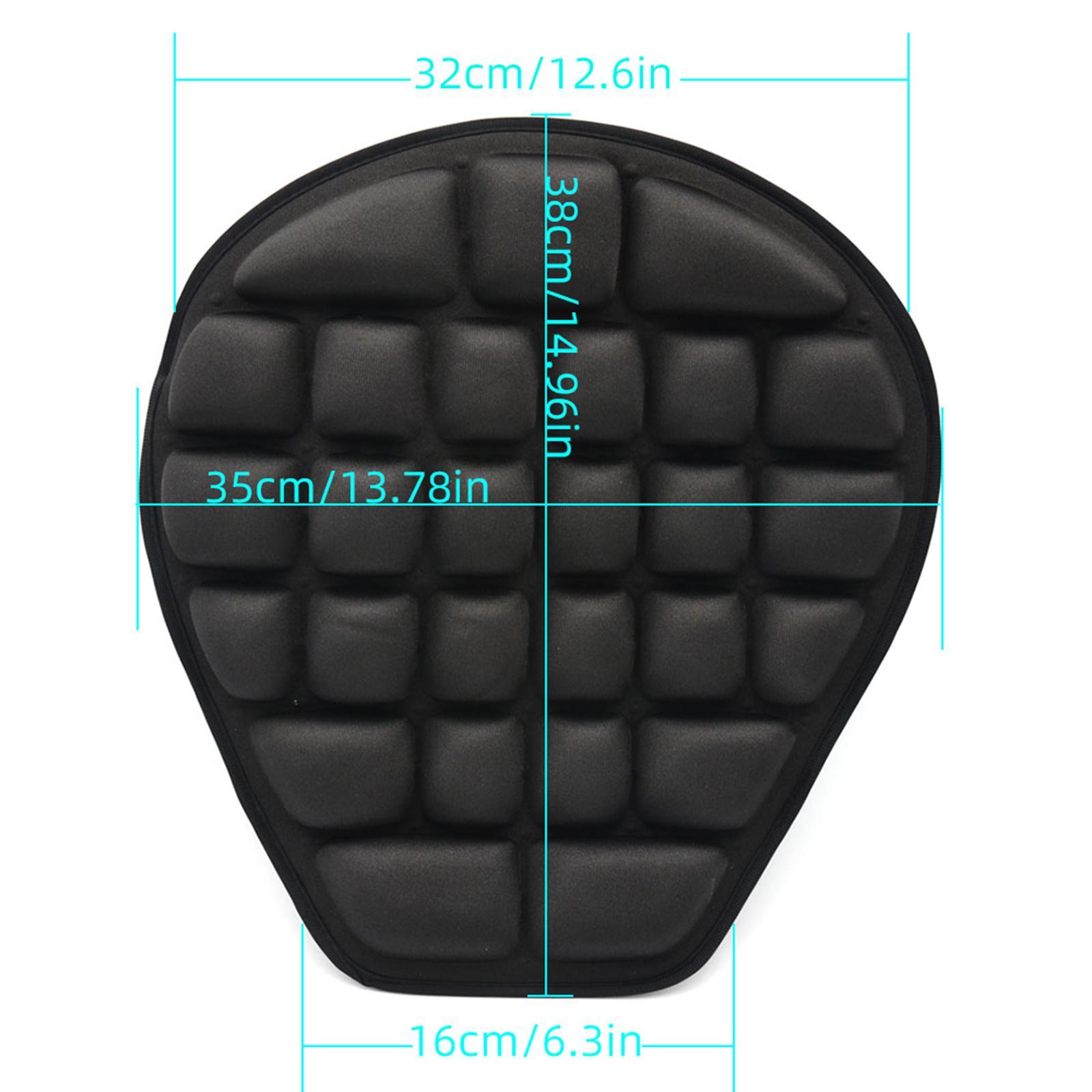 Non Slip 3D Motorcycle Seat Cushion Universal Pad Long Riding 1st Generation