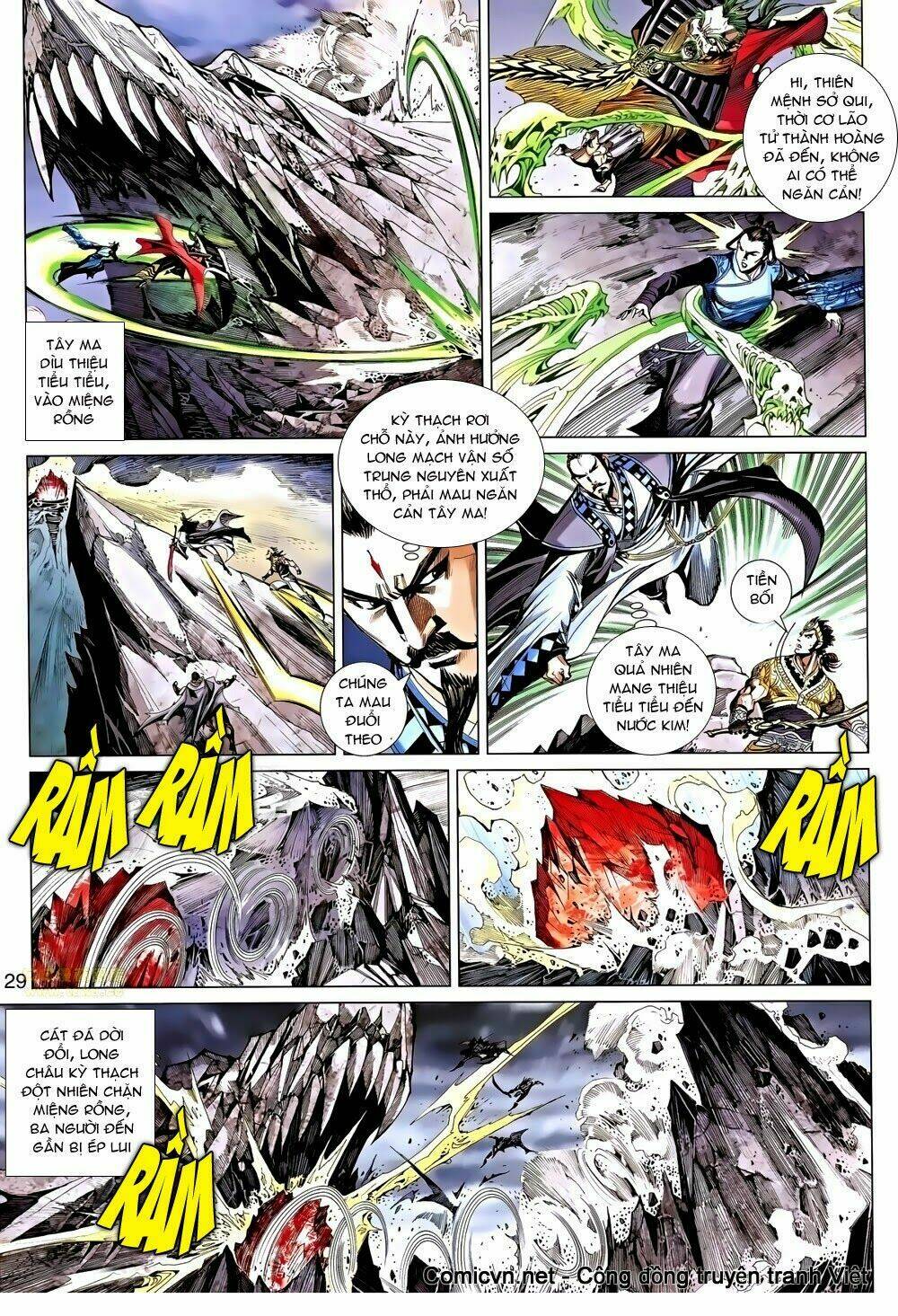 thiên tử truyền kỳ 8 - thương thiên bá hoàng chapter 41 29