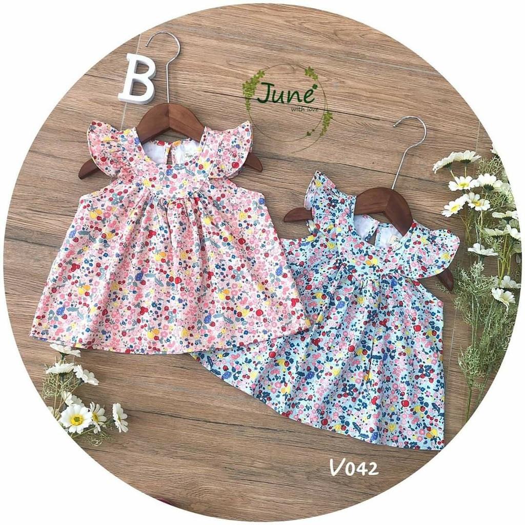SÉT ÁO SÁT NÁCH BABYDOLL CỔ BÈO