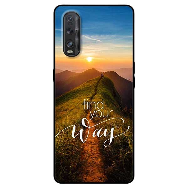 Ốp lưng dành cho Oppo Find X2 mẫu Find the way