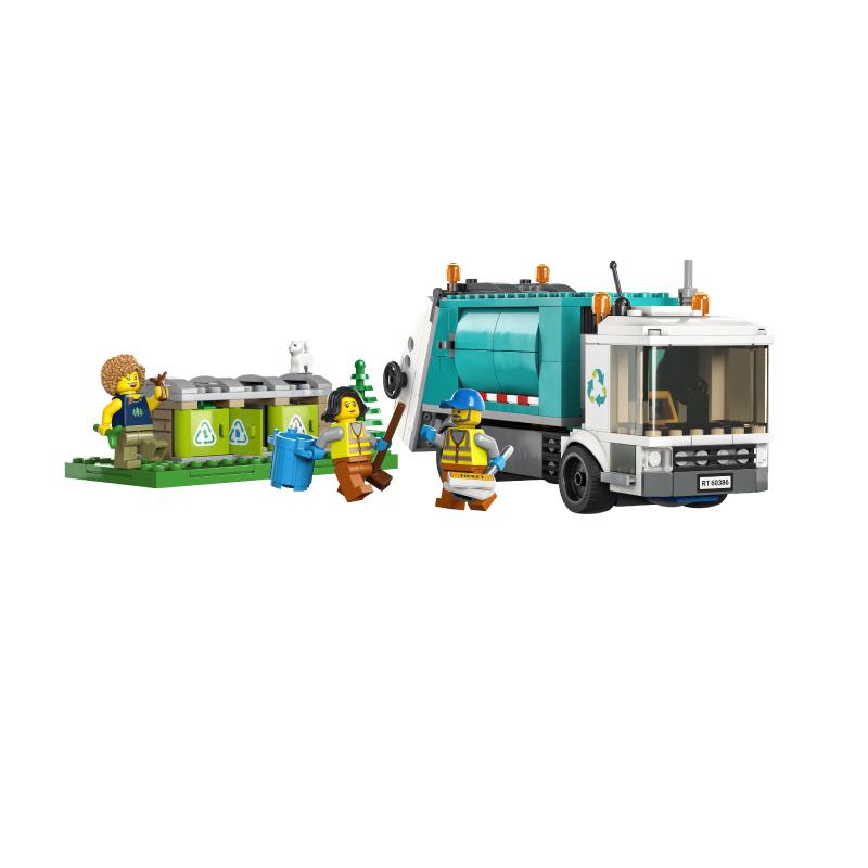 Đồ Chơi Lắp Ráp LEGO City Xe Rác Tái Chế 60386 (261 chi tiết)