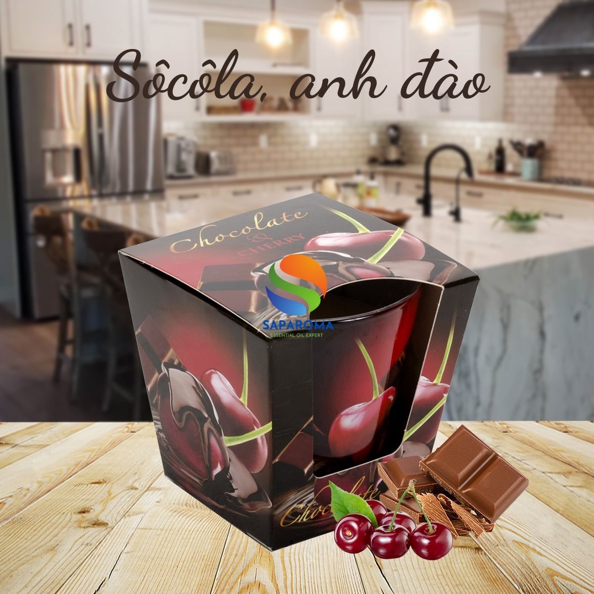 Hình ảnh Ly nến thơm tinh dầu Bartek Chocolate 115g QT3575 - sôcôla anh đào, cam ngọt, nến trang trí, thơm phòng, thư giãn, hỗ trợ khử mùi (giao mẫu ngẫu nhiên)