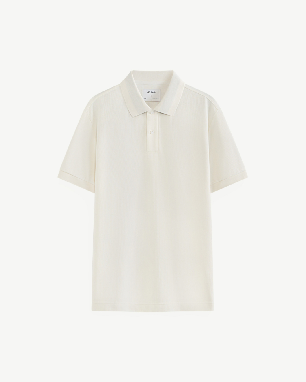 Áo polo nam ROUTINE cổ bẻ (2 màu) Form Fitted - 10F24POL006 | ROUTINE CÀ MAU