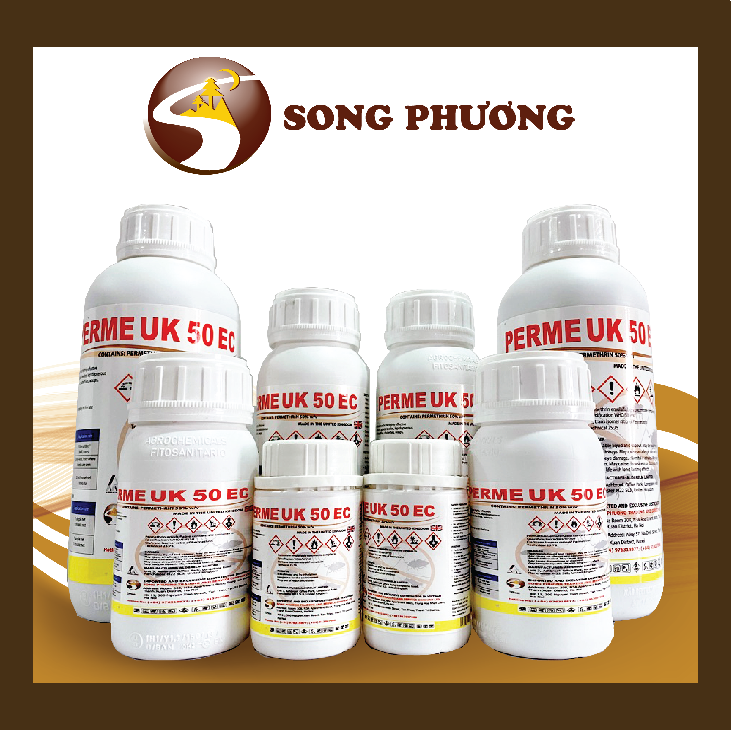 Perme UK 50 EC Diệt côn trùng loại 1000 ml