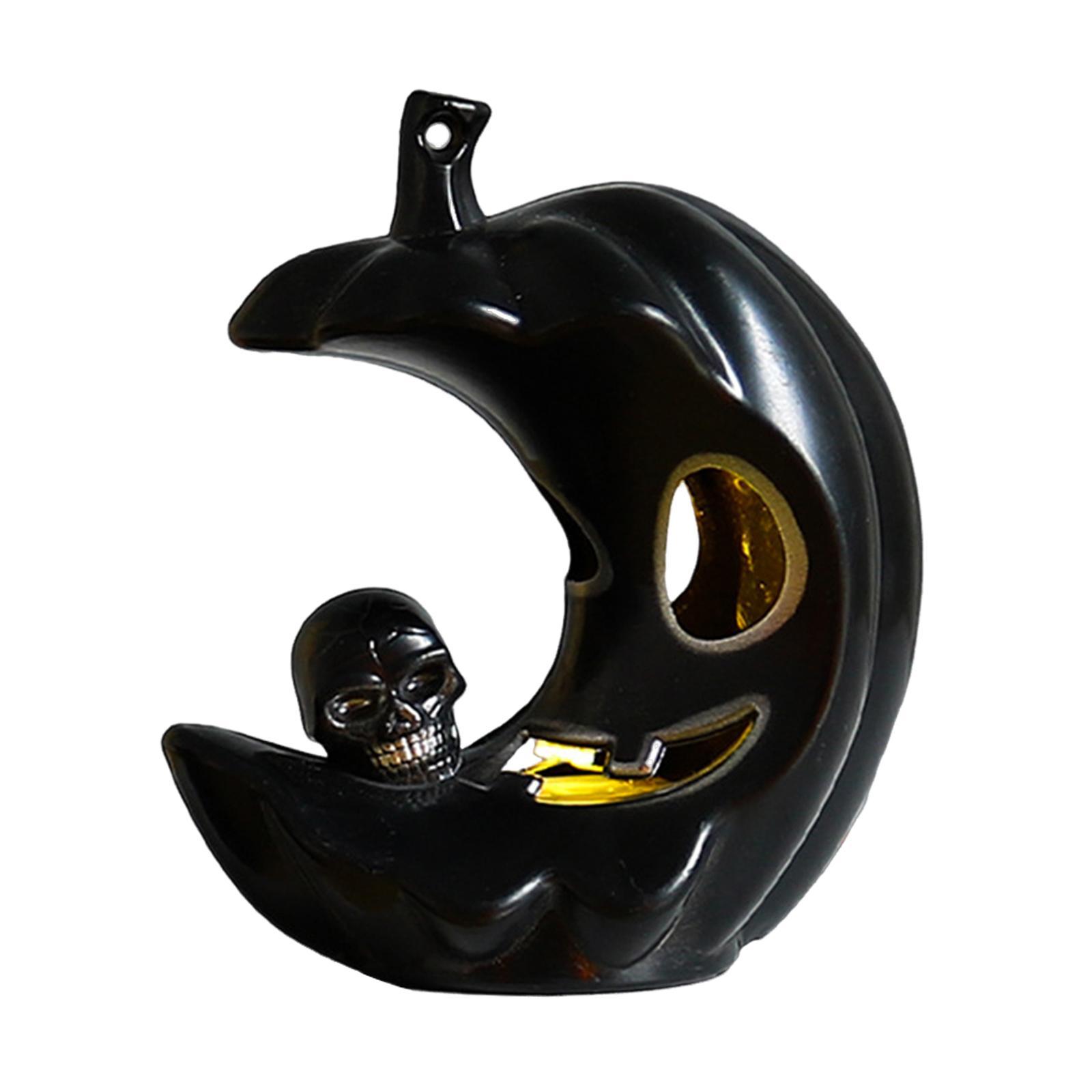 Halloween Moon Pumpkin Light Candle Light for Party Favor Dining Room