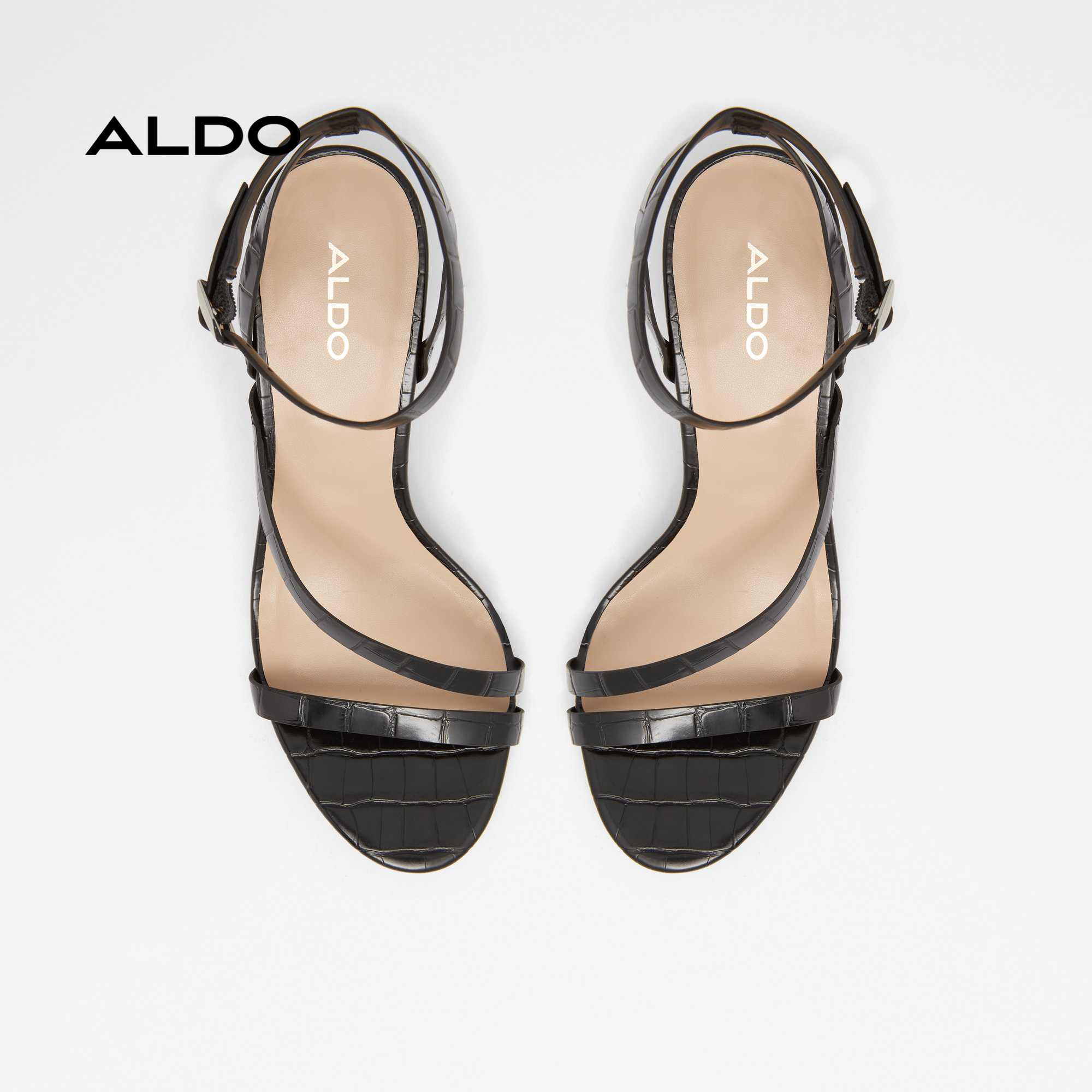 Giày sandals nữ gót vuông cao gót ALDO KALLA