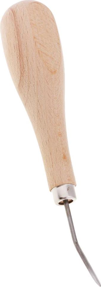 1 Bao Da Thủ Công Bằng Gỗ Kim Cương Cong Awl Làm Đồ Da Khâu May Awl Cho Tay Thủ Công