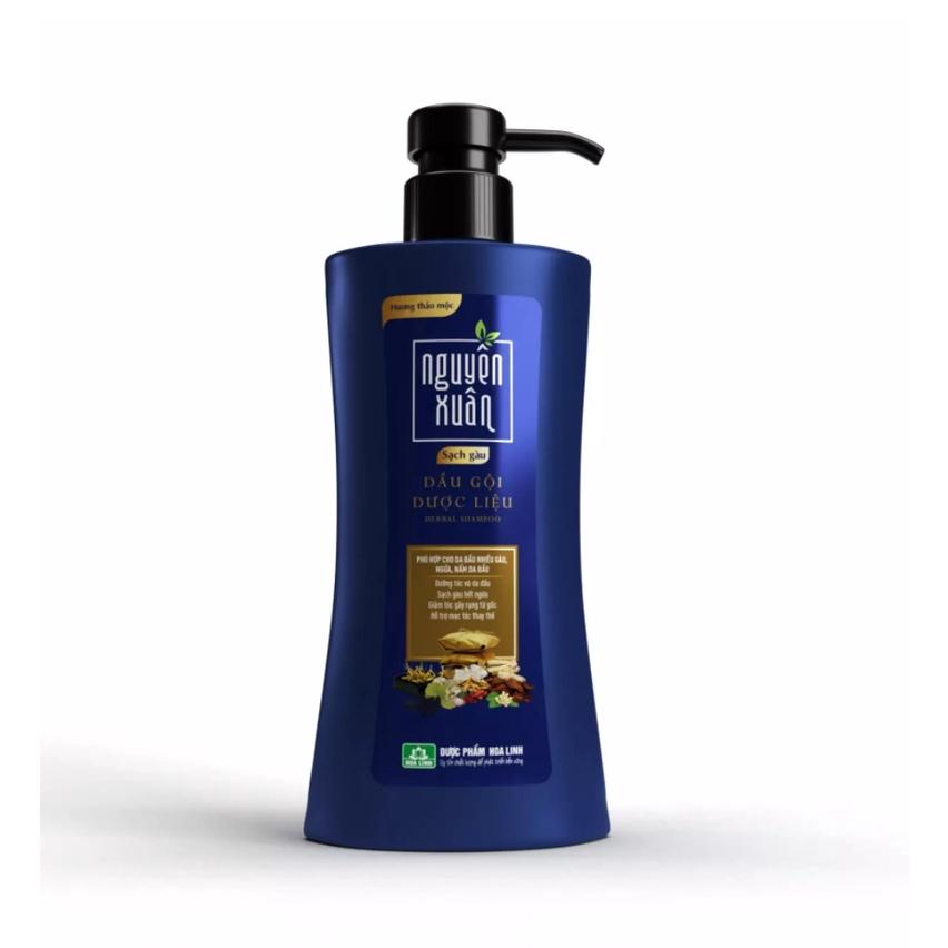 Dầu gội dược liệu Nguyên Xuân dành cho da đầu gầu, dưỡng tóc mềm mượt NX6 – 350ml