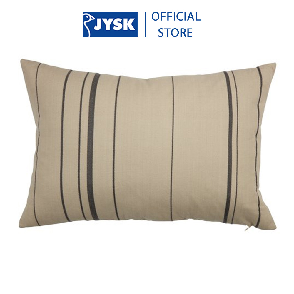 Gối trang trí | JYSK Fjellpryd | cotton | be/xám | R40xD60cm