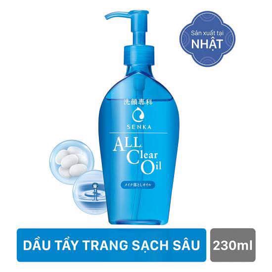 Dầu Tẩy Trang Sạch Sâu Senka Nhật 230ml