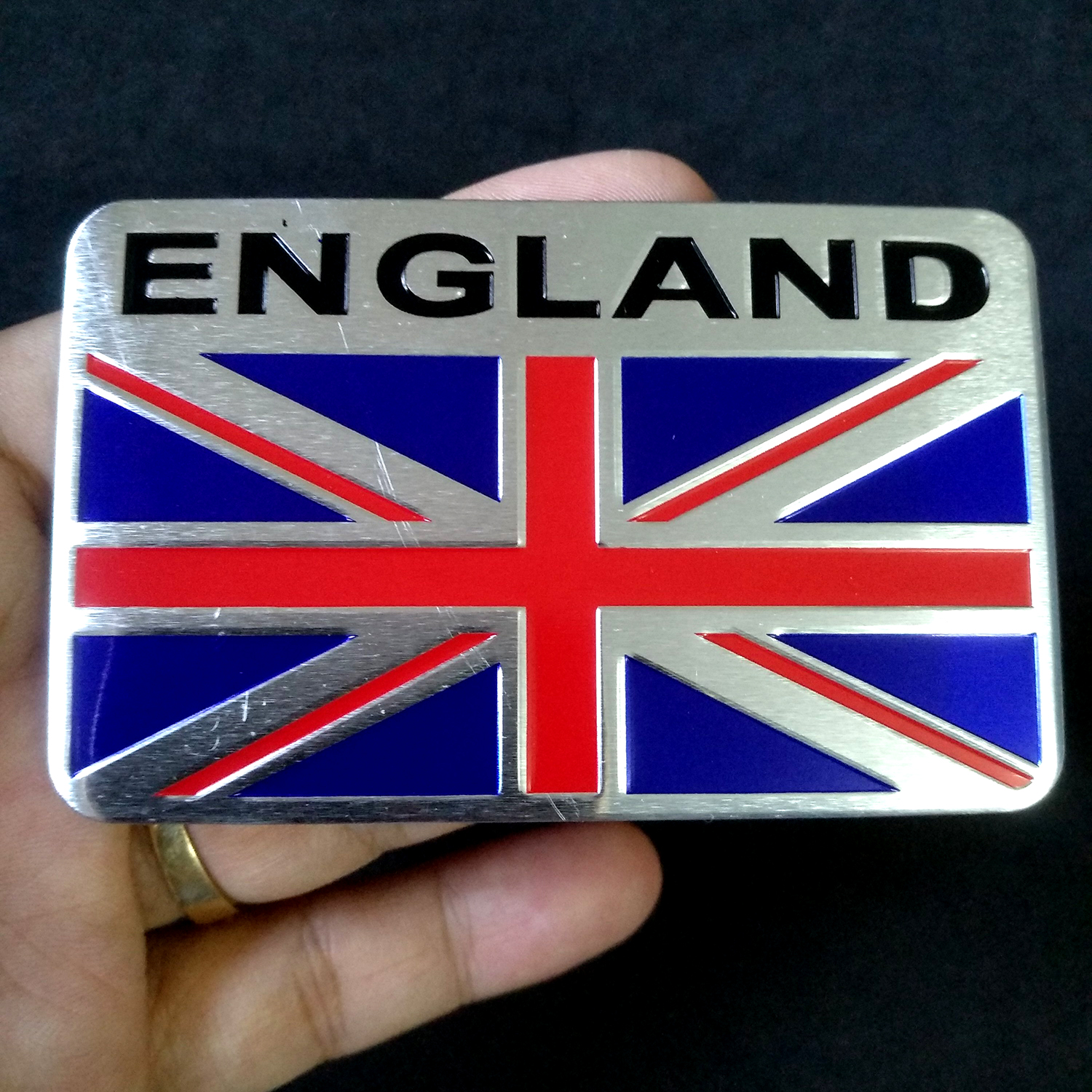 Hình dán metal hình CỜ NƯỚC ANH - ENGLAND