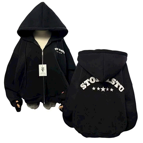 Áo Khoác Chất nỉ bông dày mịn ,nón 2 lớp to rộng ,dây kéo phao,tay rộng 2 Size L, XL