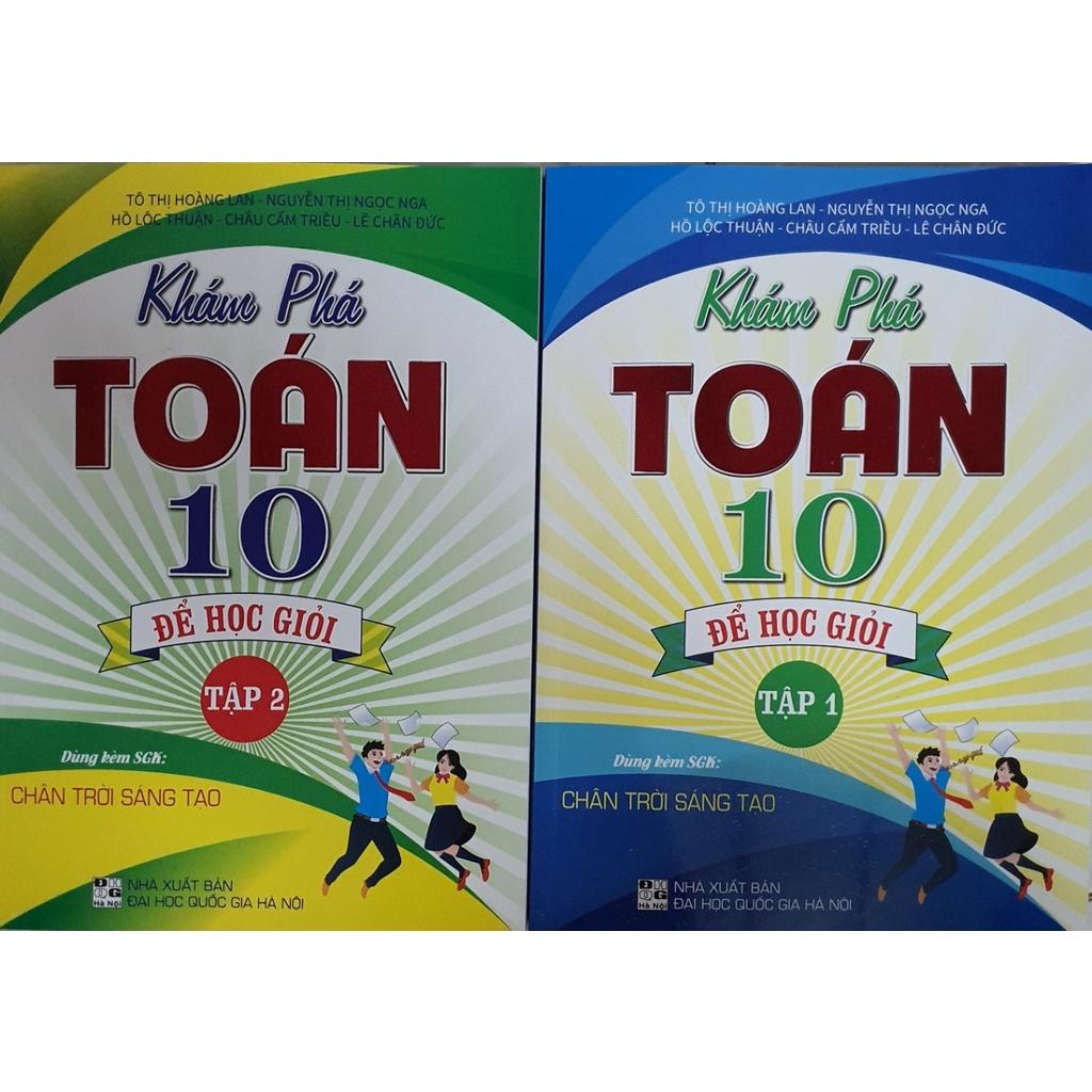 Sách - Com Bo Khám Phá Toán Lớp 10 Để Học Giỏi Tập 1 + Tập 2 HA-M