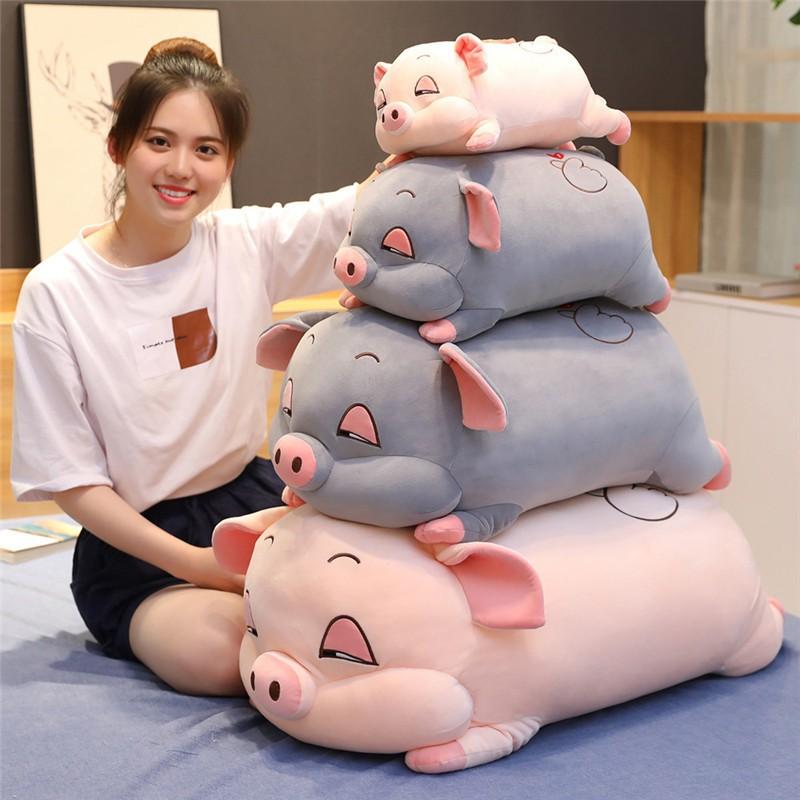 GẤU BÔNG HEO LƯỜI MẮT HÍ