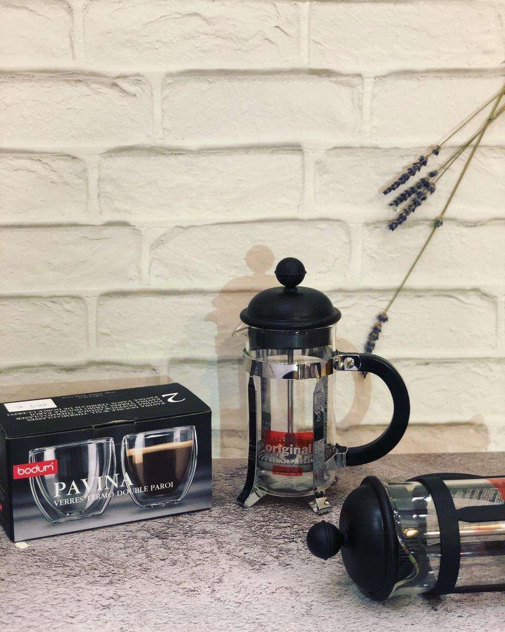 BÌNH PHA CÀ PHÊ KIỂU PHÁP BODUM CAFFETTIERA FRENCH PRESS BLACK-350ML