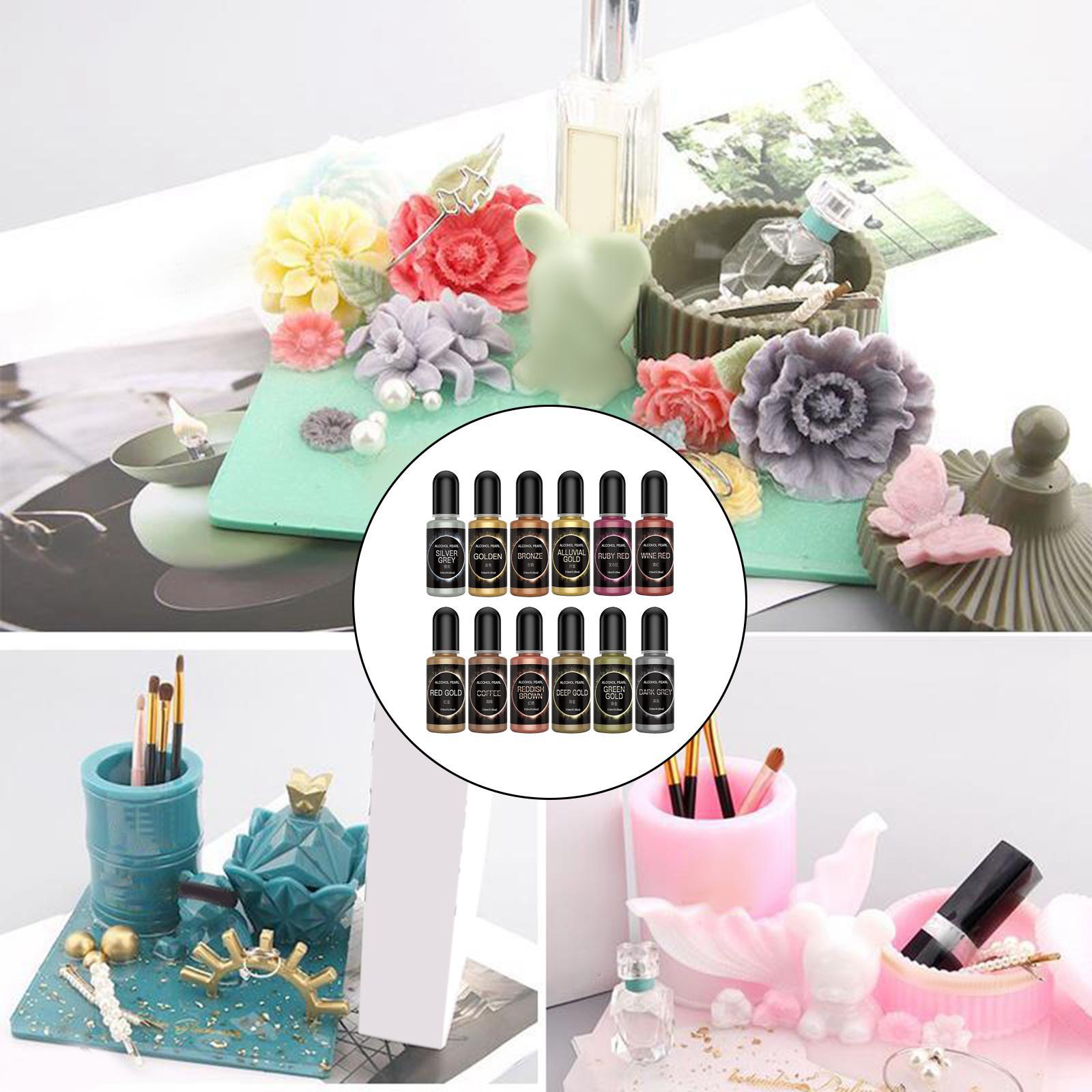 Ink Set Epoxy Resin Pigment Colorant Liquid for Acrylic Painting