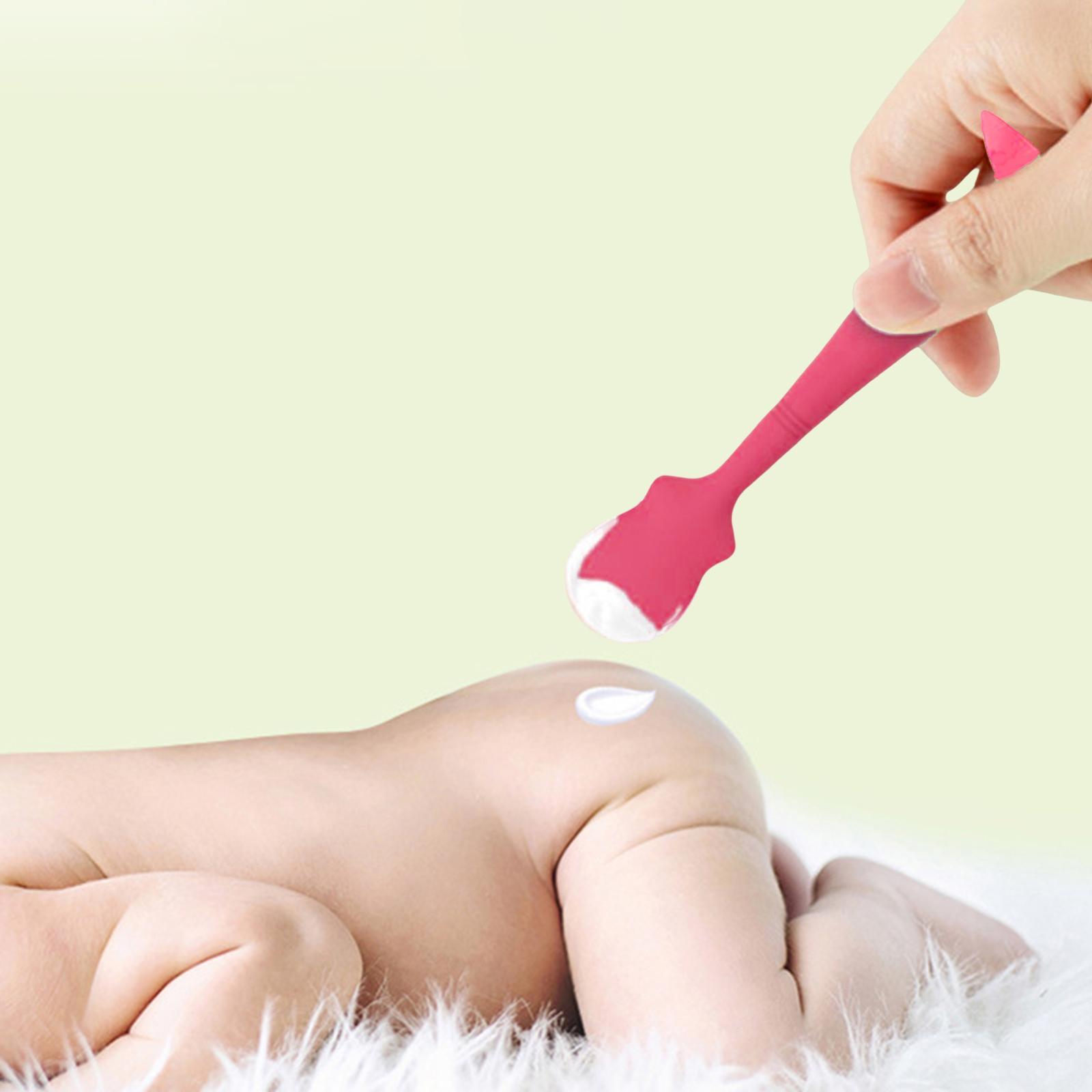 Diaper Cream Spatula Mini Rash Cream Brush, Cream Spatula Applicator for Baby Holiday Gifts
