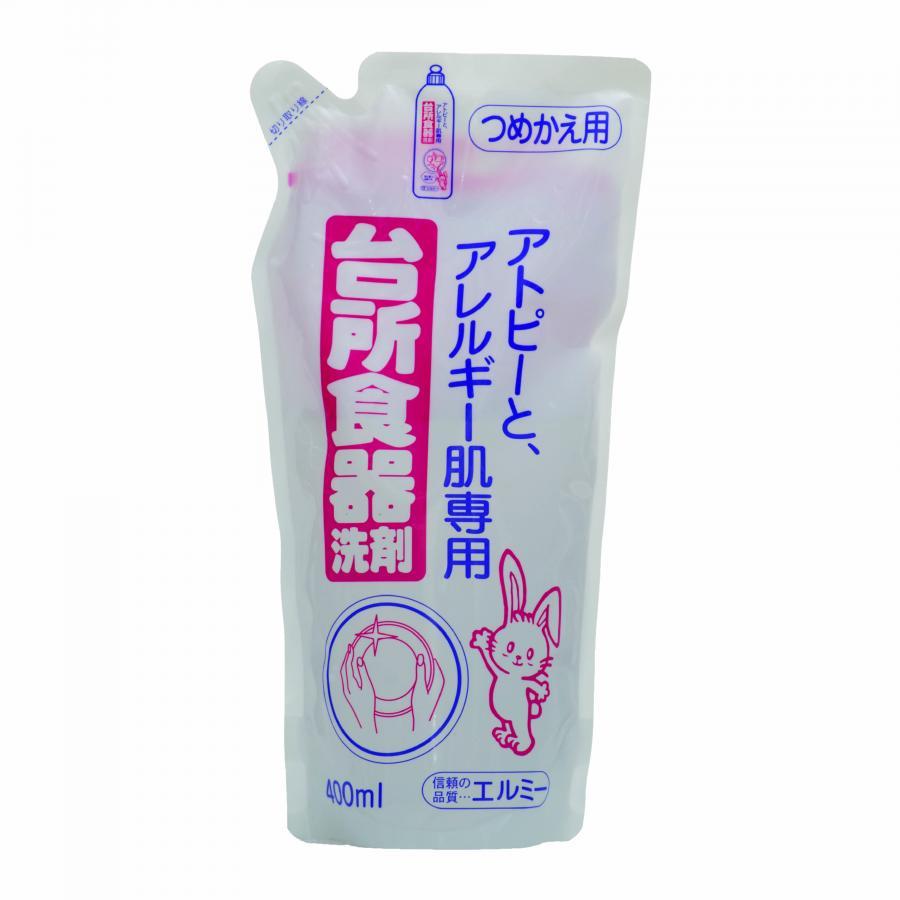 Nước Rửa Chén Dành Cho Da Thường, Da Nhạy Cảm (Hàng Nội Địa Nhật Bản) - Túi 400 ml