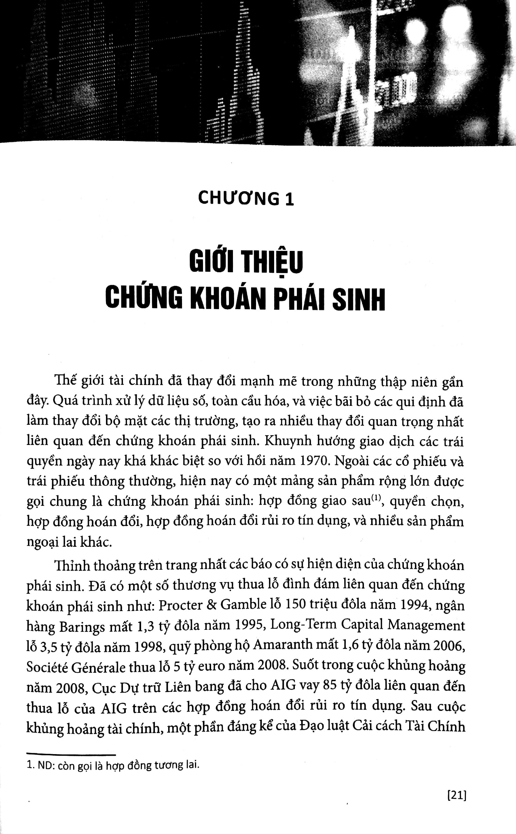 Cẩm Nang Chứng Khoán Phái Sinh (Tái Bản)