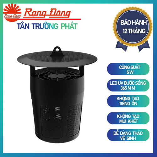 Đèn bắt muỗi Rạng Đông, đèn thu hút côn trùng thông minh Model: DBM01 5W