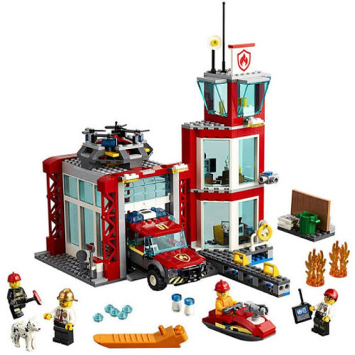 Bộ lắp ráp Trạm Cứu Hỏa - LEGO City 60215