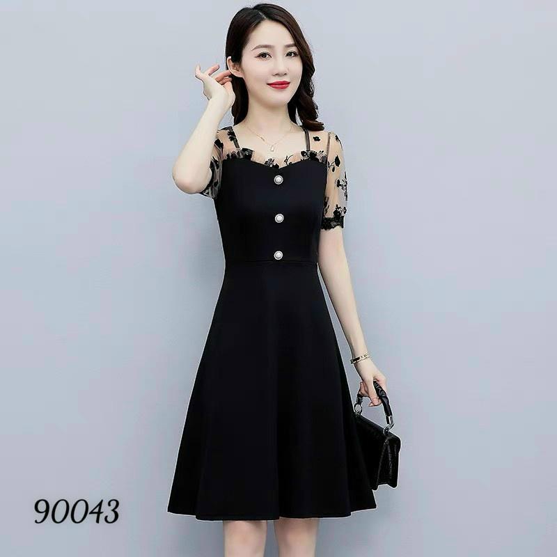 ĐẦM UMI PHỐI LƯỚI HOA SIÊU QUÝ PHÁI VỚI NÉT QUYẾN RŨ BÍ ẨN