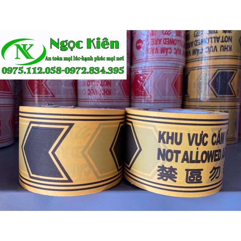 Cuộn dây rào cảnh báo, dây cảnh báo công trình 100 cuộn