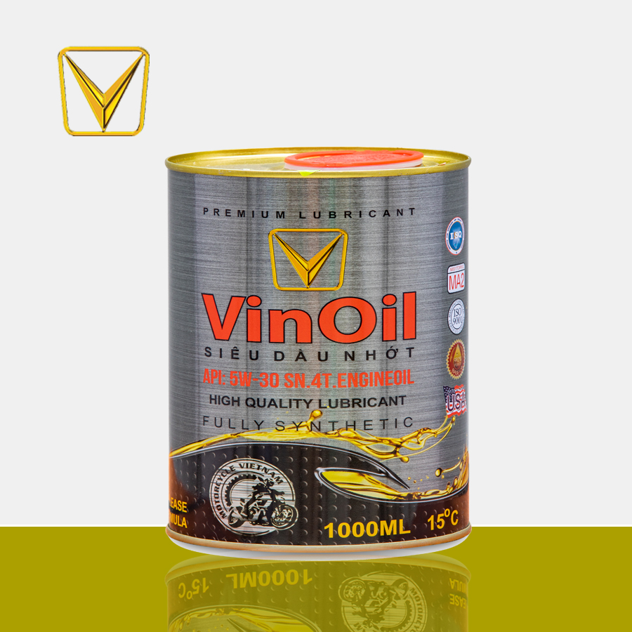 Dầu nhớt V-Oil Phân khối lớn 1L SN 5W-30