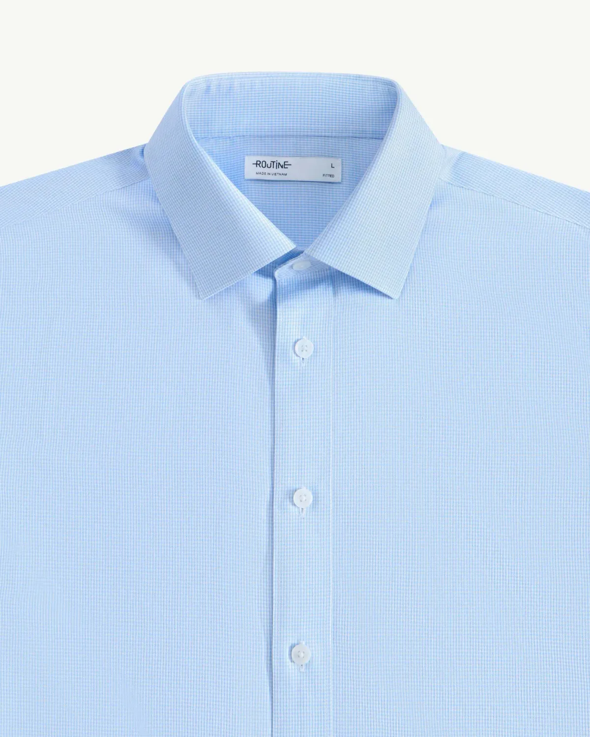 Áo sơ mi tay dài nam - Form Fitted - ROUTINE 10F25SHL008