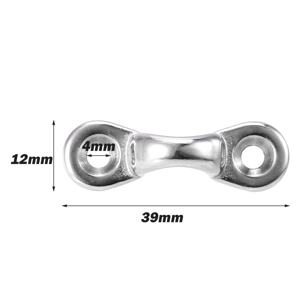 6 cái Kayak Pad Eyes bằng thép không gỉ dùng để buộc xuống boong thuyền